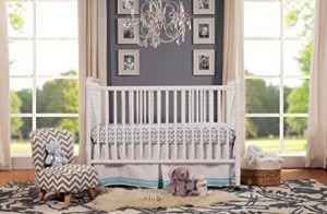 DaVinci Jenny Lind convertible crib on wheels in white - Best portable full size crib