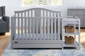 Best Convertible Cribs With Changing Table Underneath Storage