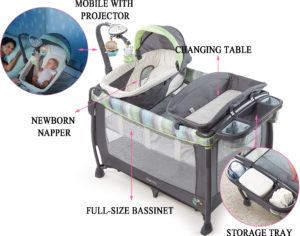 ingenuity playpen bassinet