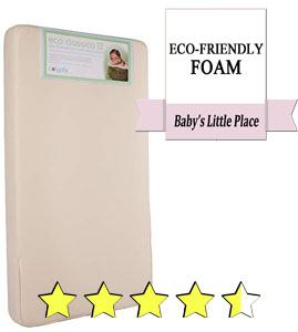 eco classica iii dual firmness foam crib mattress
