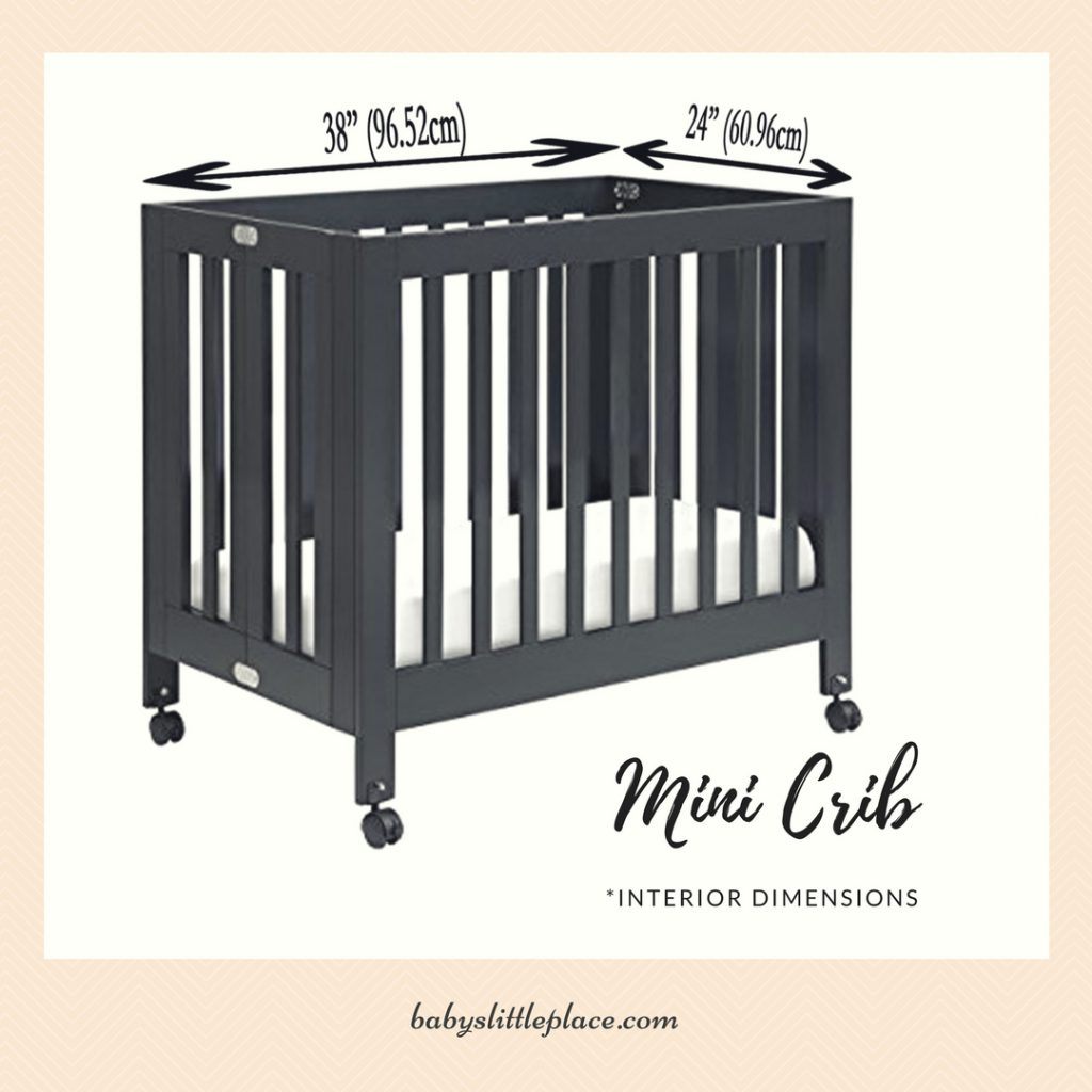 baby cribs size