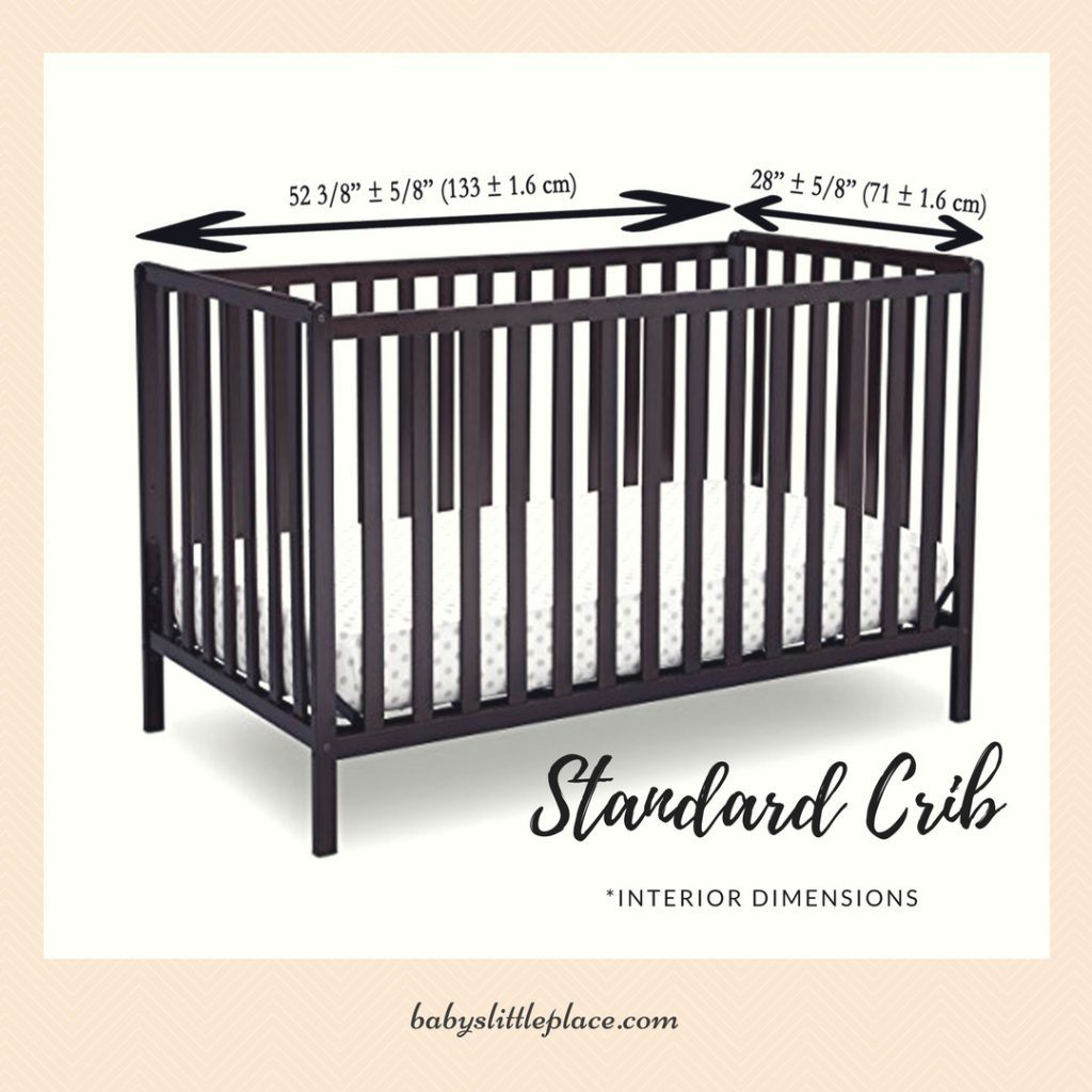 crib size cm