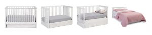 Best Cribs For Short Moms - Stork Craft Hillcrest Fixed Side Convertible Crib