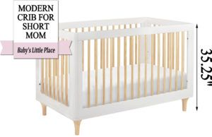 5 Best cribs for short moms: Babyletto Lolly