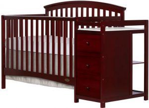 Best Combo Crib with Changer Dream On Me Niko 5-in-1 convertible crib with changing table