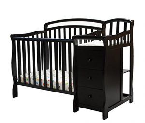 Mini Crib with Changer: DReam On Me 3-in-1 convertible crib with changing table Review