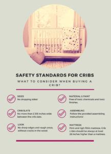 Baby crib safety specifications