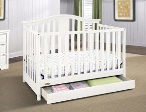 small cot with storage