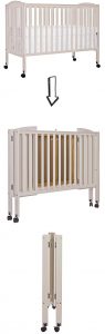 The best baby cribs of 2018 - best baby cribs to buy: Dream On Me portable full-size, folding crib on wheels