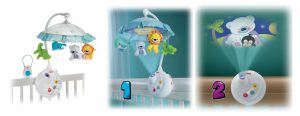 Crib mobile with projection: Fisher-Price Precious Planet 2-in-1 projection mobile