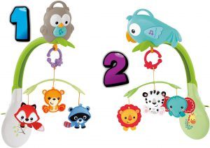 Fisher-Price musical crib mobile: Owl baby crib mobile