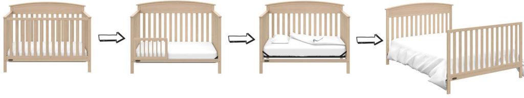 graco crib to toddler bed conversion