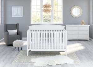 Graco Benton 5-in-1 convertible crib white