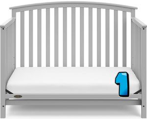  Graco Freeport Convertible Crib REVIEW - toddler bed