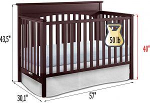 Graco Lauren crib Review - dimensions