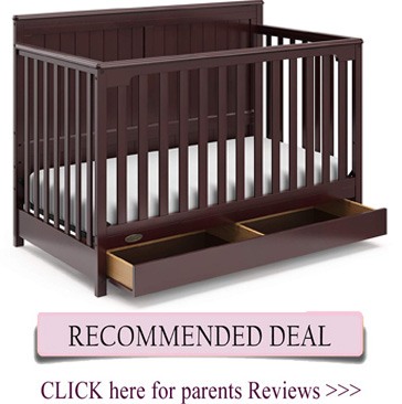 Best Graco crib Reviews - Hadley 4-in-1 convertible crib with drawer
