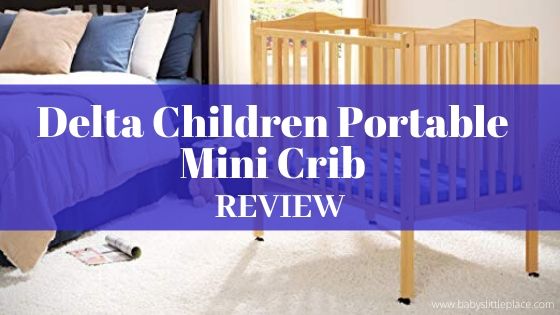 Delta folding clearance mini crib