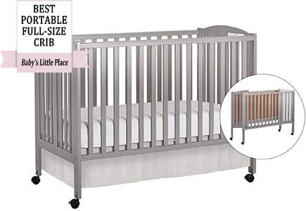 best full size folding crib