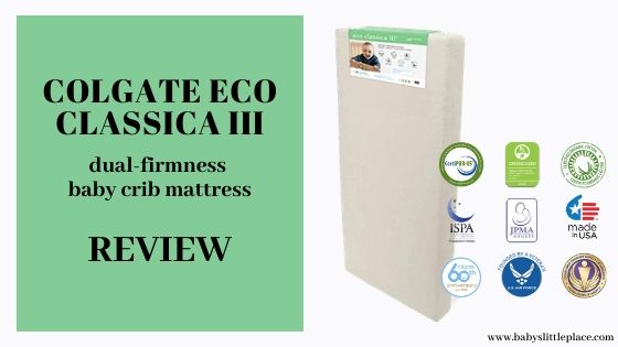 eco classica iii dual firmness foam crib mattress