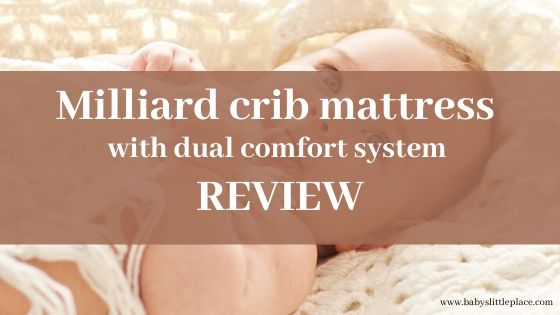 milliard crib mattress dual comfort system