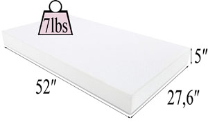 Graco Premium foam crib and toddler mattress specifications