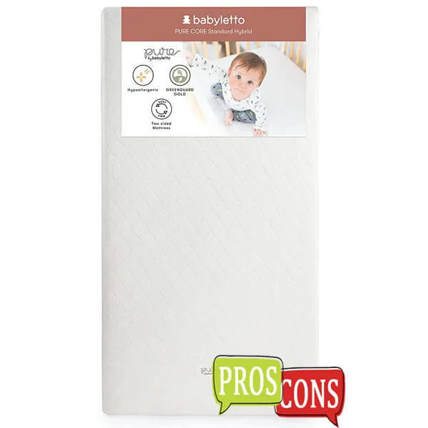 Babyletto Pure Core Crib Mattress Review: Pros & Cons