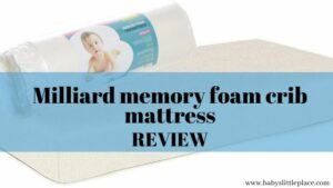 Milliard memory foam crib mattress review