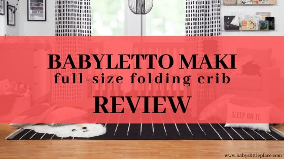 Babyletto Maki full-size folding crib