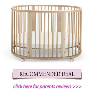 Stokke Sleepi oval crib for short moms