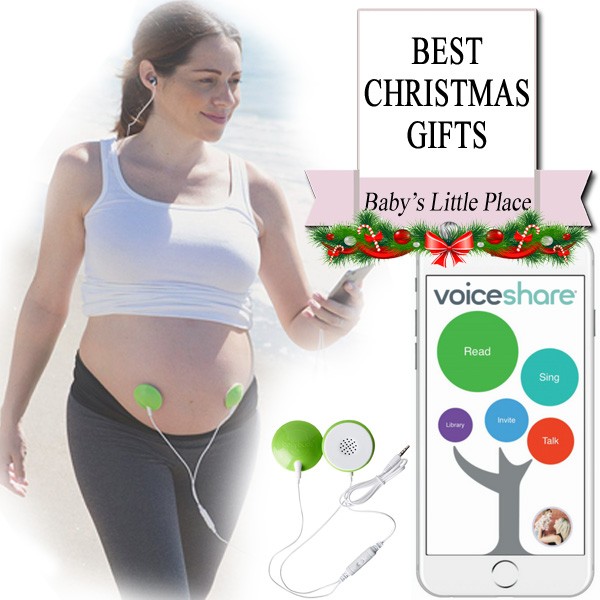 Best Christmas Gifts for Pregnant Women - Wavhello BellyBuds Prenatal Headphones