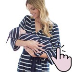 Best Christmas Gift Ideas for Pregnant Women - Maternity Robe
