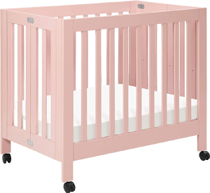 Babyletto origami, a safe mini foldable crib on wheels