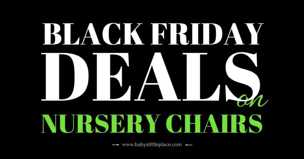 Best Black Friday Nursery Chair Deals