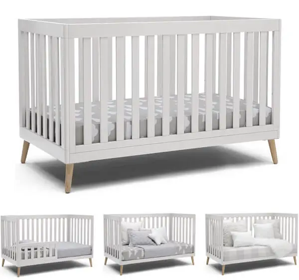 Delta Children Essex 4-in-1 Convertible Crib Review | Convertibility