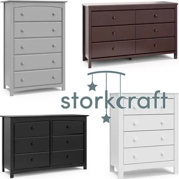Storkcraft Drawer Dressers
