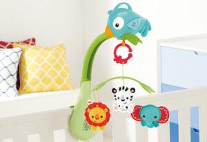 Fisher-Price Rainforest Friends 3-in-1 Musical Mobile