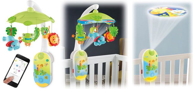 fisher price baby cot mobile