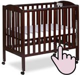The best mini portable cribs - Dream On Me 3-in-1 folding crib