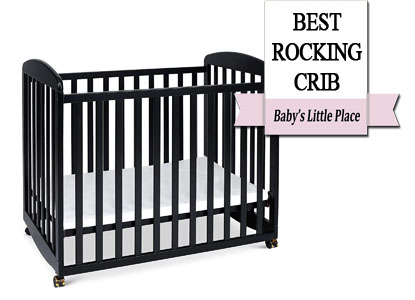 Best rocking crib on wheels: DaVinci Alpha mini rocking crib