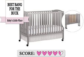 best full size folding crib