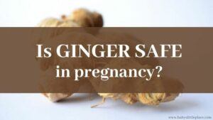 Is Ginger safe in Pregnancy?
