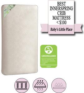 Best innerspring mattress < $100 - Kolcraft Pure Sleep Therapeutic