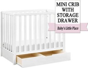 Best mini crib with under crib drawer