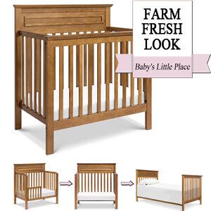 Best Mini Cribs - DaVinci Autumn 4-in-1 Convertible Mini Crib