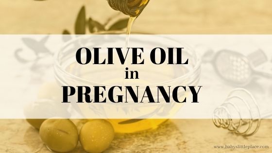 Use Olive Oil for Pregnancy-Related Problems