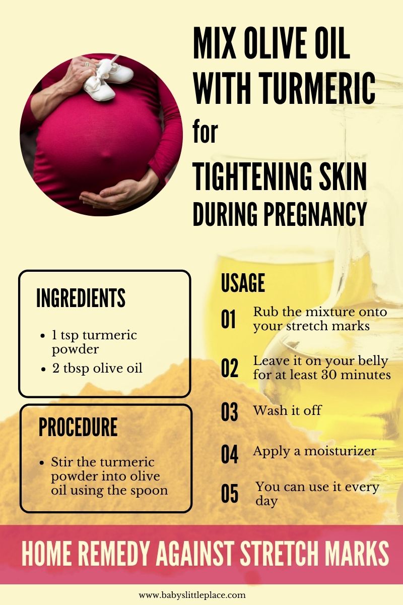 olive-oil-turmeric-stretch-marks-pregnancy-pin | BABY'S LITTLE PLACE