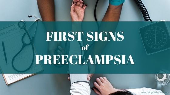 First Signs of Preeclampsia