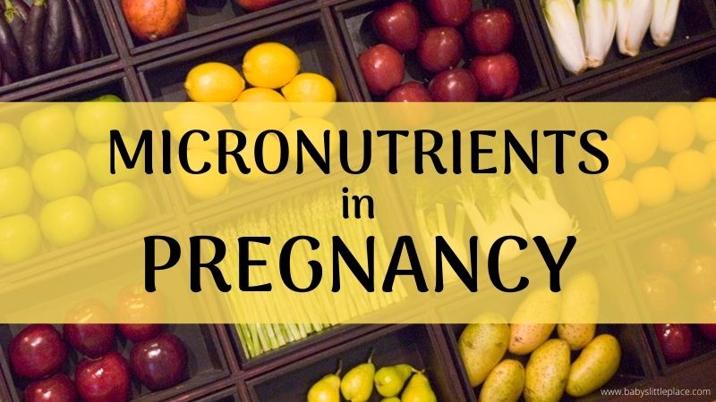 Micronutrient Needs in Pregnancy