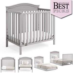 Best Convertible Mini Cribs: Favorite Bell-Shaped Headboard
