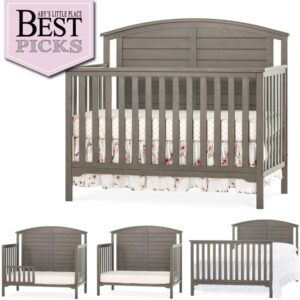 Best Farmhouse Cribs with Arched Back-Panel | Runner Up